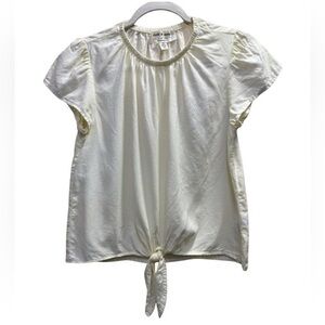 Cloth & Stone by Anthropologie Tie Front Blouse Size XS